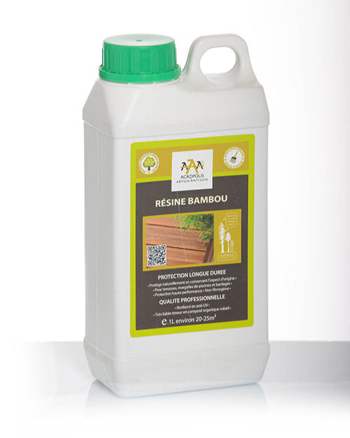 Résine Bambou ACROPOLIS - 1 Litre - Protection